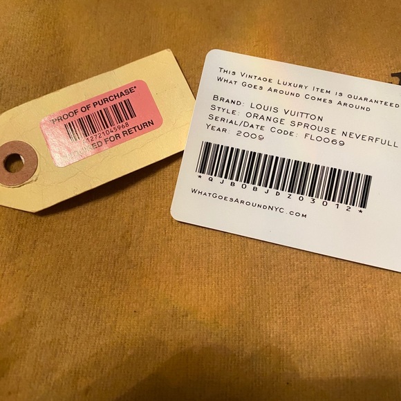 EUC❤️Louis Vuitton Orange Graffiti NF Gm - Picture 10 of 16